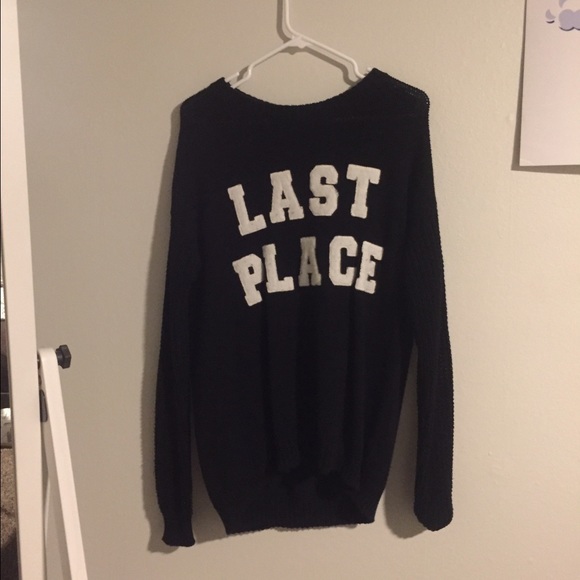 Last Place Oversized Sweater