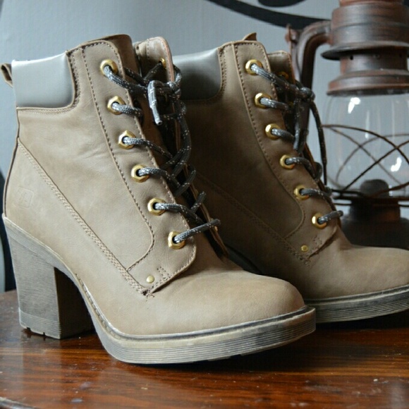 Dirty Laundry Lace Up Booties
