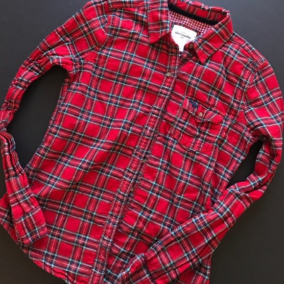 🔴CYBER MONDAY🔴 Abercrombie Kids Flannel