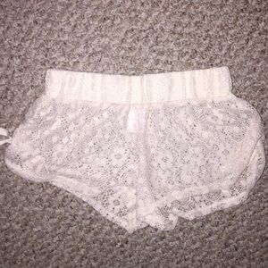 Lace shorts