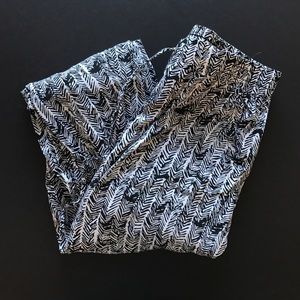 Black and White Joggers