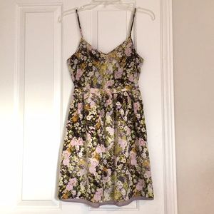 Floral Madewell Babydoll Dress (silk)