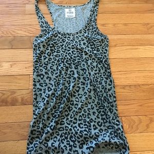 Leopard print tank top