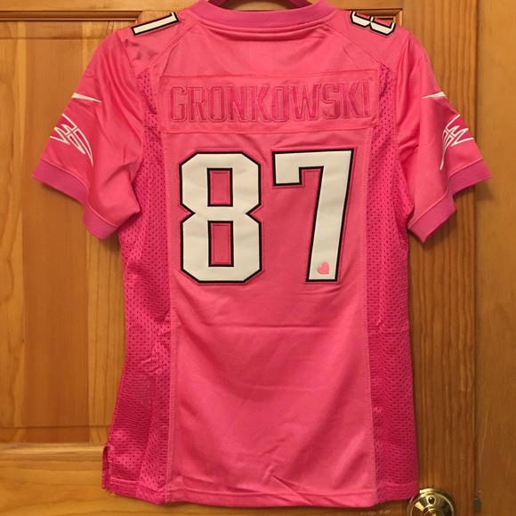 Pink Rob Gronkowski Jersey Women's.