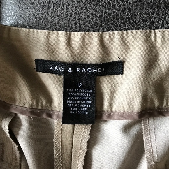 Women's tan capris - Picture 2 of 4