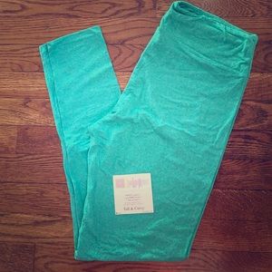 NWT LuLaRoe TC Leggings - GREEN