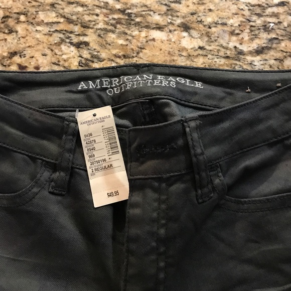 Camouflage American eagle pants