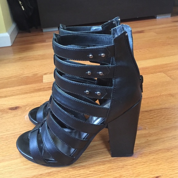 Gladiator heeled sandals