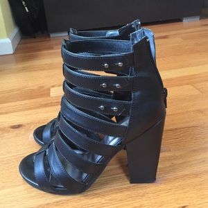 Gladiator heeled sandals