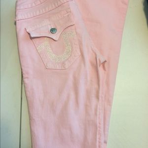Pink True religion jeans"firm"