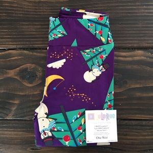 LuLaRoe holiday Christmas OS Leggings