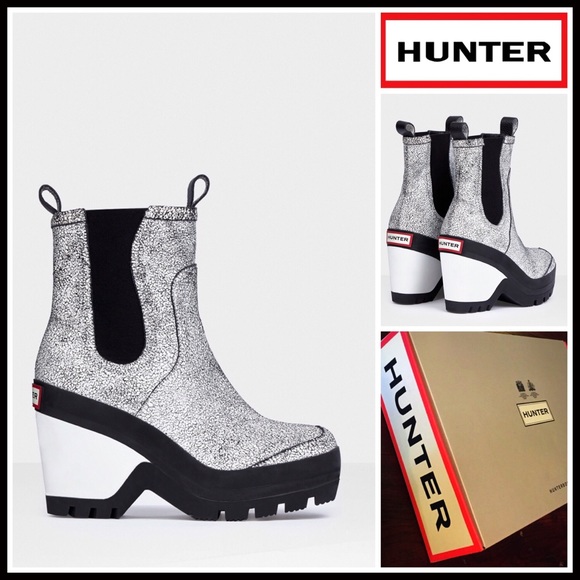 ❌SOLD❌❗HOUR SALE❗HUNTER Platform Wedge Heeled - Picture 3 of 4