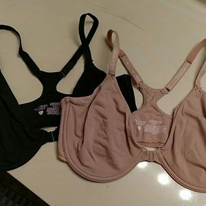 2 racerback Victoria Secret bra 38DD