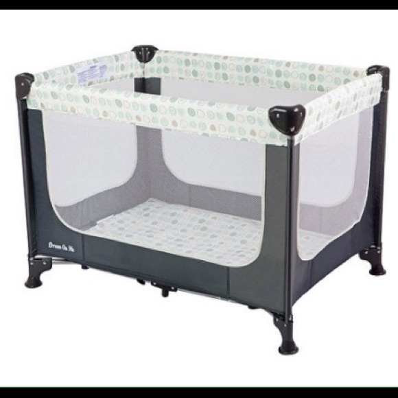 Dream on me playpen used once, basically brand new