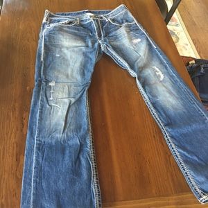 Size 36. Great pants. Worn probably once