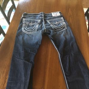 Tru religion jeans size 36 barley worn