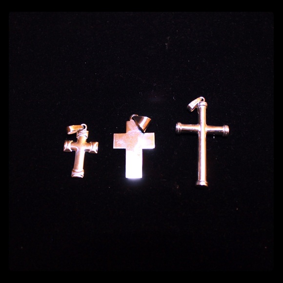 Jewelry - Sterling silver cross charms