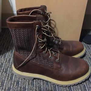 Woven Timberlands-never worn
