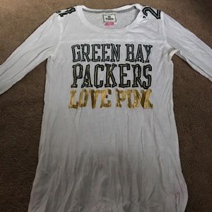 PINK Green Bay Packers Long Sleeve