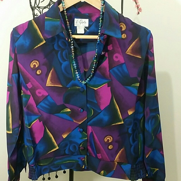 L'Gante  Petites Vintage Blouse