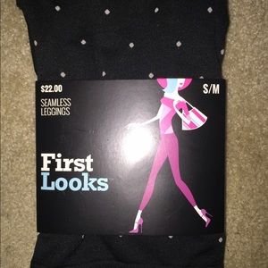 NEW with tags FIRST LOOK seamless legging size s/m