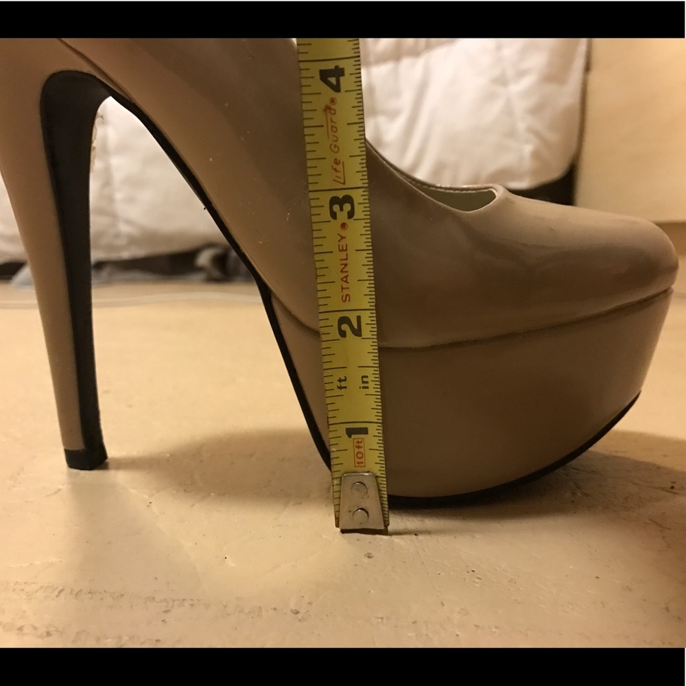 Tan platform heels - Picture 5 of 6