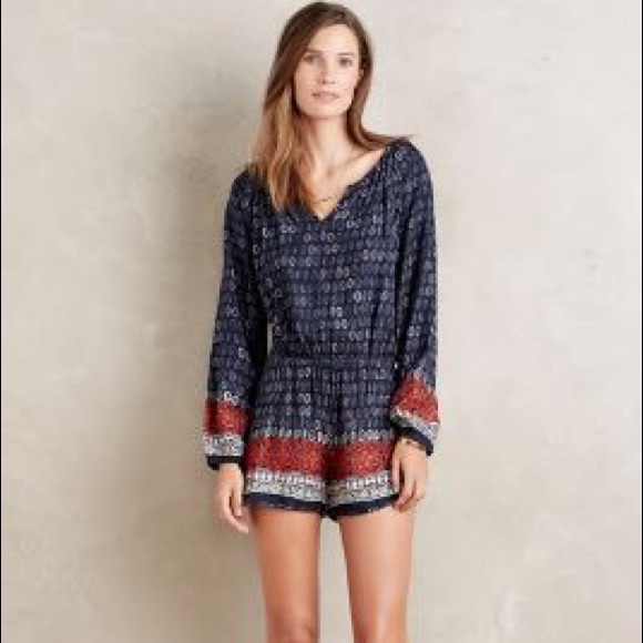 Anthropologie Romper