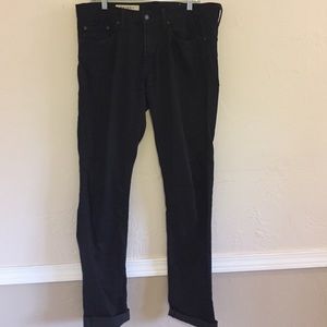 Mens GAP black skinny jeans