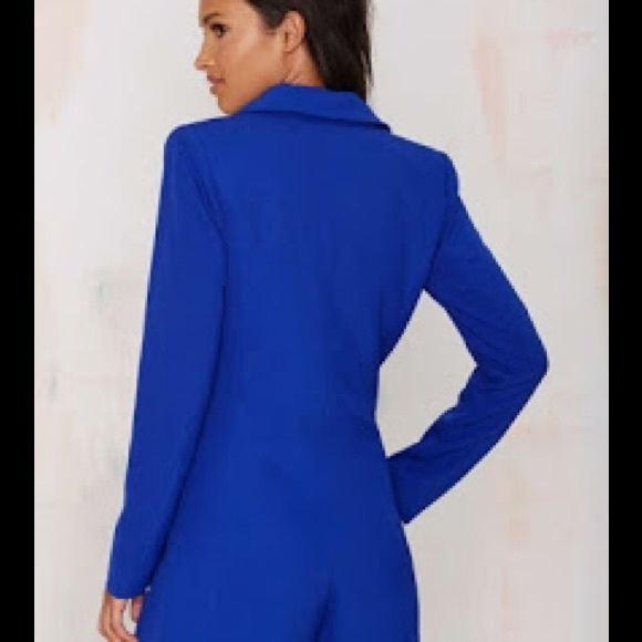 R103 Renamed Tuxedo Blazer Romper - Picture 2 of 2