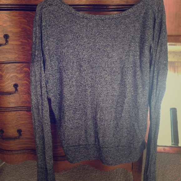 Black and white sweater