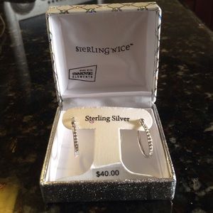 Brand new sterling silver earrings