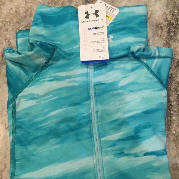 Under Armour teal/ green-blue pullover