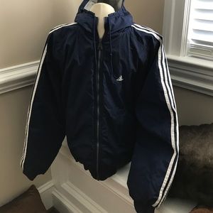 adidas reversible winter jacket
