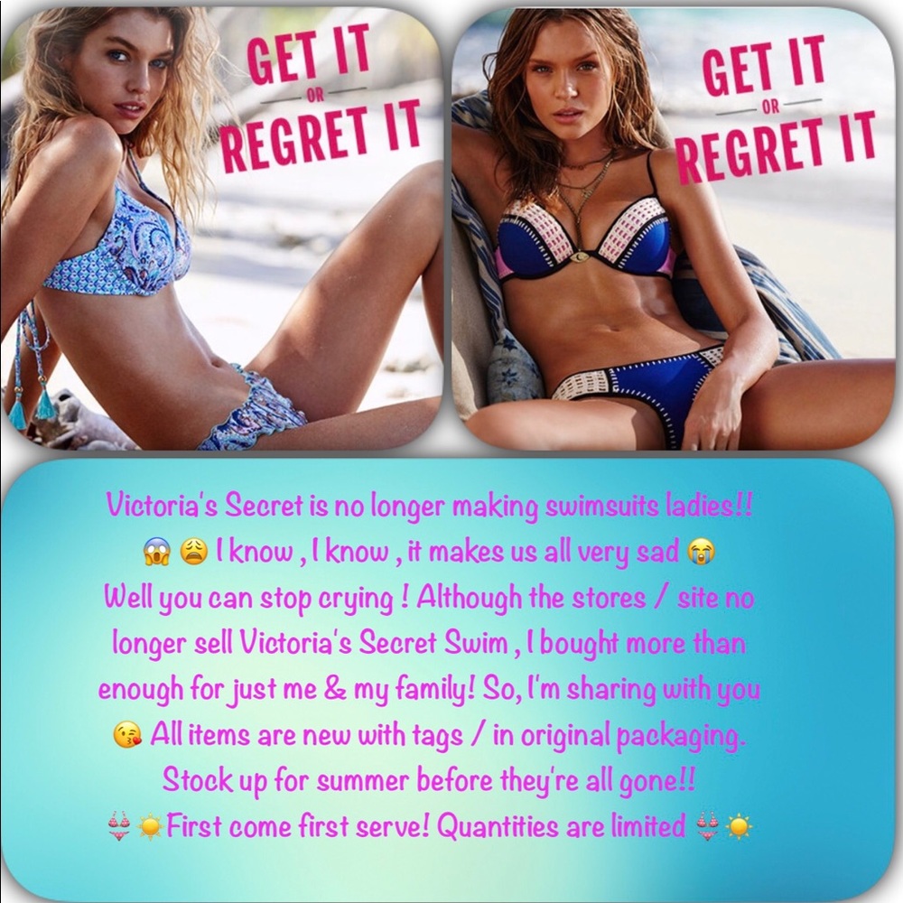 đđ Victoria's Secret ruched ruffle bikini swim - Picture 5 of 5