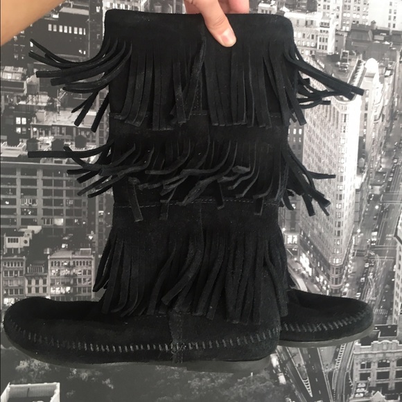 Moccasin boots