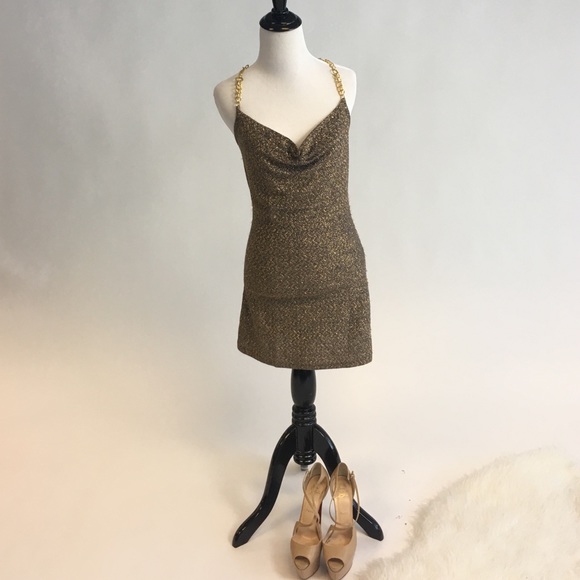 Glam gold VEGAS dress!