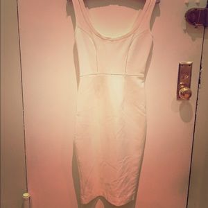 Sexy Stretchy White Dress