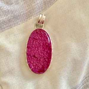 Pink Quartz Pendant