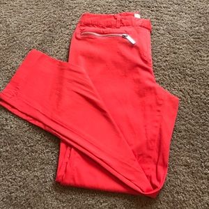Bright red Michael Kors trousers