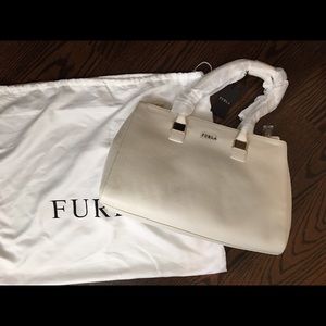 Furla Amelia Leather Satchel