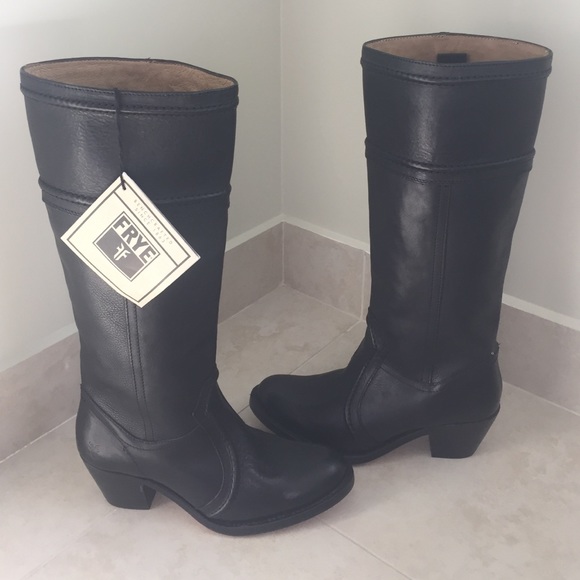 Frye Shoes - Frye tall black boots sz 6.5 brand new