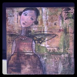 Beautiful Kelly Rae Roberts 8x8 Print 🌞