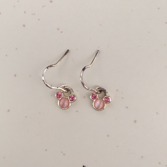 Minnie Mouse Pink Earrings