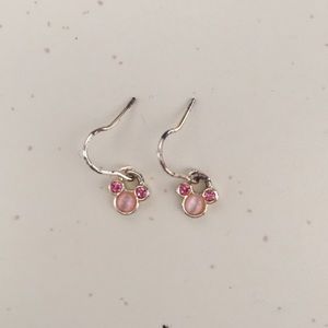 Minnie Mouse Pink Earrings