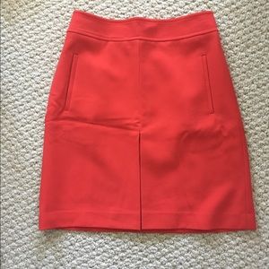 Ann Taylor Loft 00petite red skirt