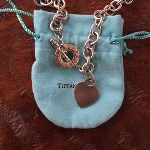 Authentic Tiffany & Co. Heart Tag Toggle Necklace Authentic Tiffany & Co. Heart Tag Toggle Necklace