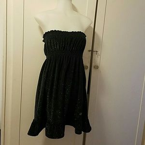 Sparkling tube top dress.