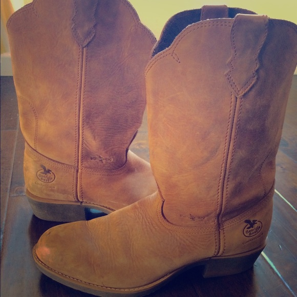 Georgia  Leather Boots