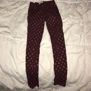 Abercrombie patterned leggings