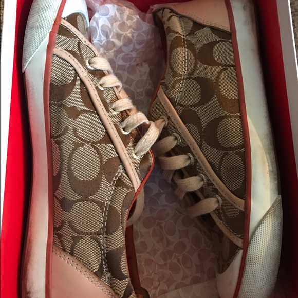 Authentic Barrett Khaki Coach Sneakers